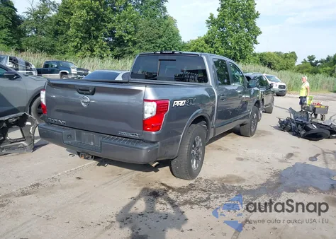 2019 Nissan Titan Pro-4X из США, поврежденный, VIN 1N6AA1E58KN520526